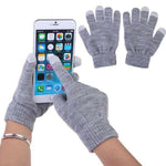 Warm Capacitive Knit Gloves for Touch Screen