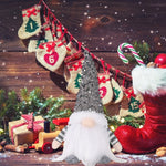 Gnome Lamp Luminous Christmas Mini Doll Tree Plush Hanging Pendant Decoration For Home Party Hanging Ornaments Xmas New Year
